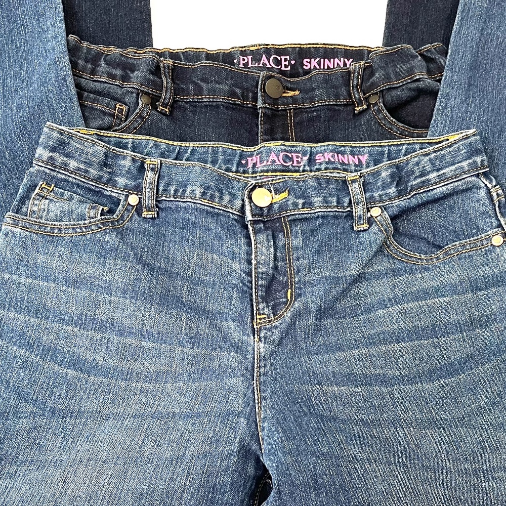 Girl's Bundle of 2 Skinny Jeans, Size 16